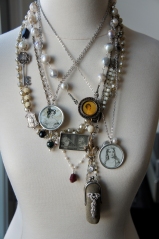 A selection of necklace